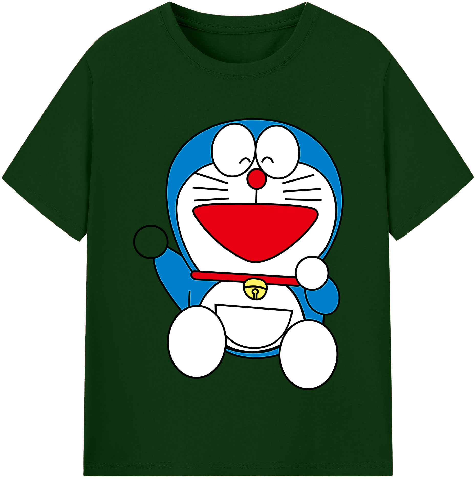 （画像用） ドラえもん Doraemon 綿100％半袖Tシャツ（フロントプリント）